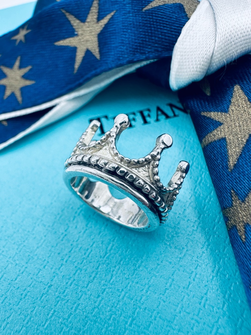 Tiffany & Co. Crown Charm for Bracelet or Necklace in Sterling Silver - Picture 3 of 7